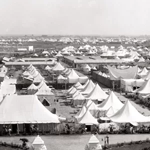 Delhi Durbar (1903?) tented village