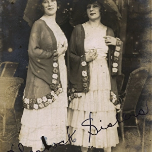 Double portrait, the Sherlock Sisters