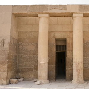 Egypt. Mastaba of Senedjemib Mehi. Entrance and portico