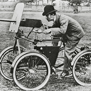 First armed motor vehicle