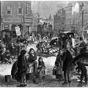 Frost in London, 19th century