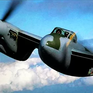 De Havilland DH98 Mosquito III in close up