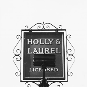 Holly and Laurel Sign