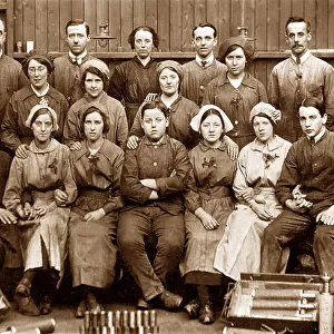 Honley Scotgate Munitions Workers early 1900s