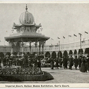 Imperial Court at the Balkan States Exhibition, Earls Court