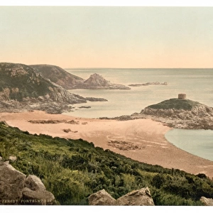 Jersey, Portelet Bay, I, Channel Islands, England