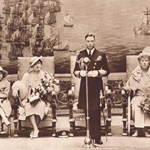 King George VI opening the National Maritime Museum, 1937
