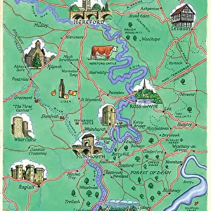 Map - Wye Valley