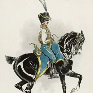 Napoleonic French Hussar