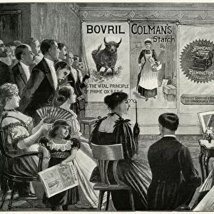 New craze for artistic posters 1896