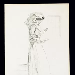 Nurse, by Albert de Belleroche, WW1