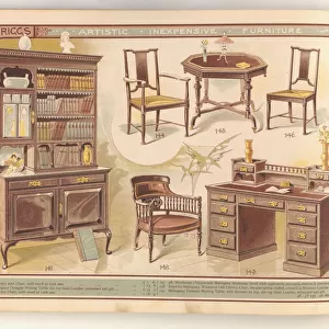 Page from Useful Artistic Furniture