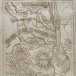 Plan of the Battle of Vienna, 12 September 1683