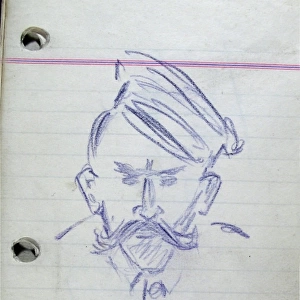 Portrait of a moustached comrade