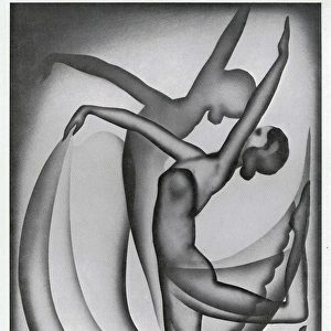 Print Users Yearbook -- dancing figure