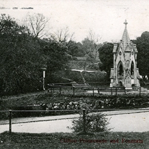 Promenade & Fountain, Clifton, Bristol County