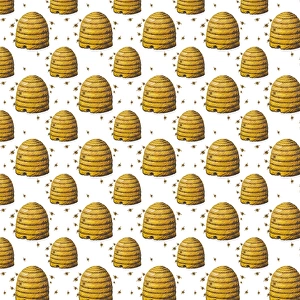 Repeating Pattern - Beehives