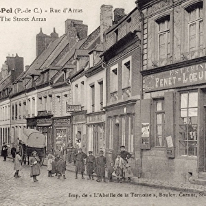 Saint-Pol, Pas-de-Calais, France - Rue d Arras