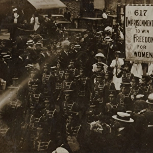 Suffragette March Demonstration June 18 1910