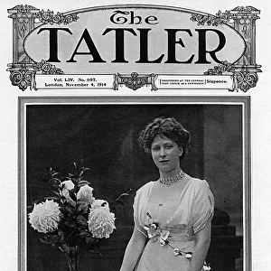 Tatler cover Princess Marys Christmas Tin, WW1