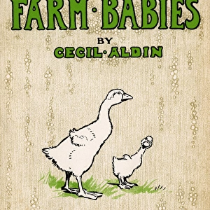 Title page design by Cecil Aldin, Farm Babies