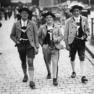 Traditional German Men