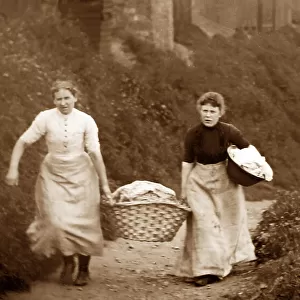 Washer women, early 1900s