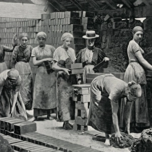 Women brickmakers in the Black Country