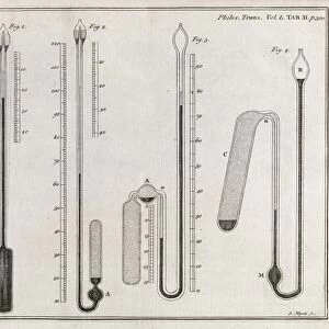 Cavendish thermometers, 18th century