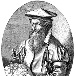 Gerardus Mercator, Flemish cartographer C018 / 7016