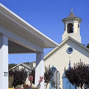 1872 United Methodist Church, Half Moon Bay, California, United States of America, North America
