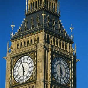 Big Ben, Houses of Parliament, Westminster, London, England, UK, Europe
