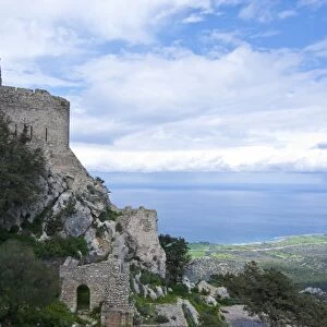 Crusader castle, Kantara, Turkish part of Cyprus, Cyprus, Europe