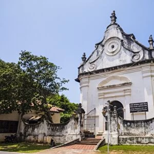 Dutch Reformed Church, Old Town of Galle, UNESCO World Heritage Site, Sri Lanka, Asia