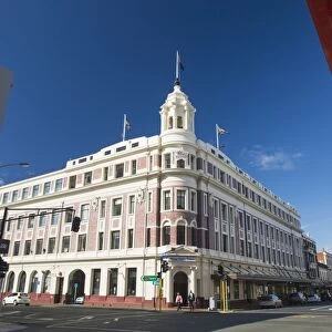 The historic Allied Press Building on the corner of Cumberland Street and Stuart Street