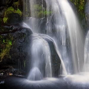 Posforth Gill Waterfall, Bolton Abbey, Yorkshire Dales, Yorkshire, England, United Kingdom