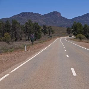 Road leading in the Flinders Range National Park, South Australia, Australia, Pacific