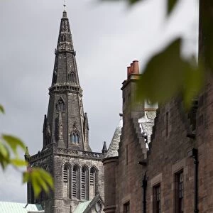 Spire of St. Mungos Cathedral, Glasgow, Scotland, United Kingdom, Europe