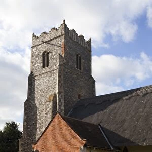 St. Botolphs Church at Iken, Suffolk, England, United Kingdom, Europe