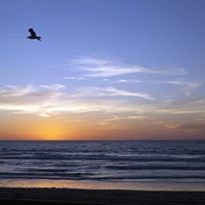 Sunset over La Jolla Coast, California, United States of America, North America