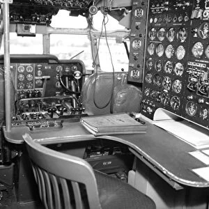 Boeing 377 Stratocruiser Cockpit