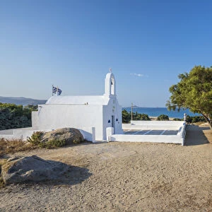 Chapel by Agia Anna Beach, Naxos, Cyclade Islands, Greece