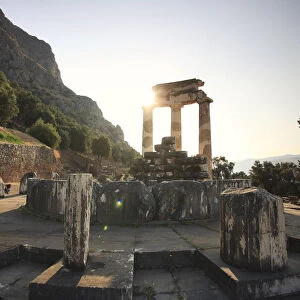 Greece, Delphi (UNESCO World Heritage Site), Sanctuary of Athena Pronaia, The Tholos