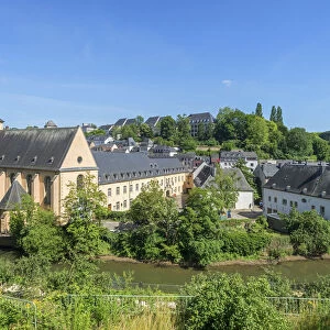 Neumünster abbey at Grund, Luxembourg