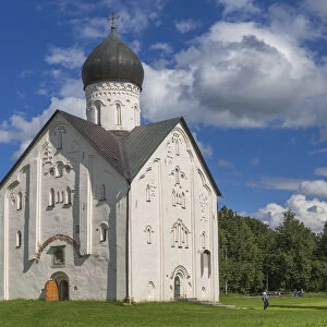 Transfiguration church on the Ilyina street, 1374, Veliky Novgorod, Russia