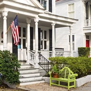 USA, South Carolina, Charleston, Typical house in the historic centre