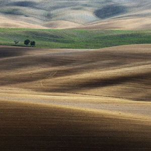 Val d Orcia Luglio Tuscany, Italy