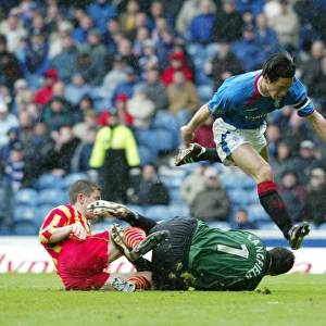 Michael Mols's Game-Winning Goal: Rangers FC Triumphs Over Partick Thistle (SPL, April 17, 2004)