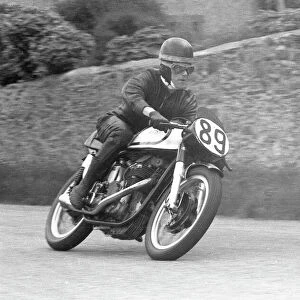 Brian Purslow (Norton) 1957 Junior TT
