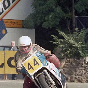 Colin Clark (Suzuki) 1987 Senior Manx Grand Prix